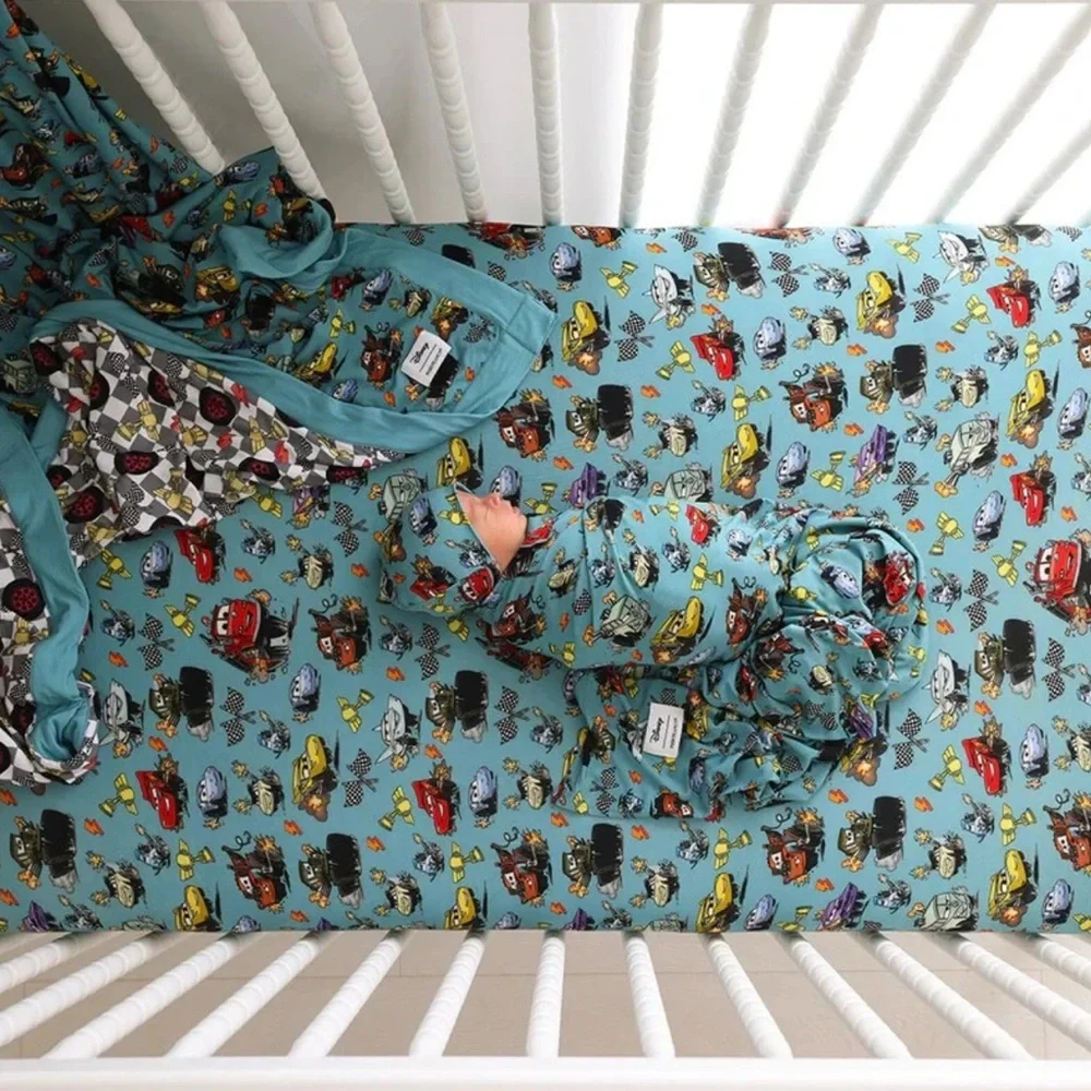 Posh Peanut Disney Pixar Cars Bedding crib sheet